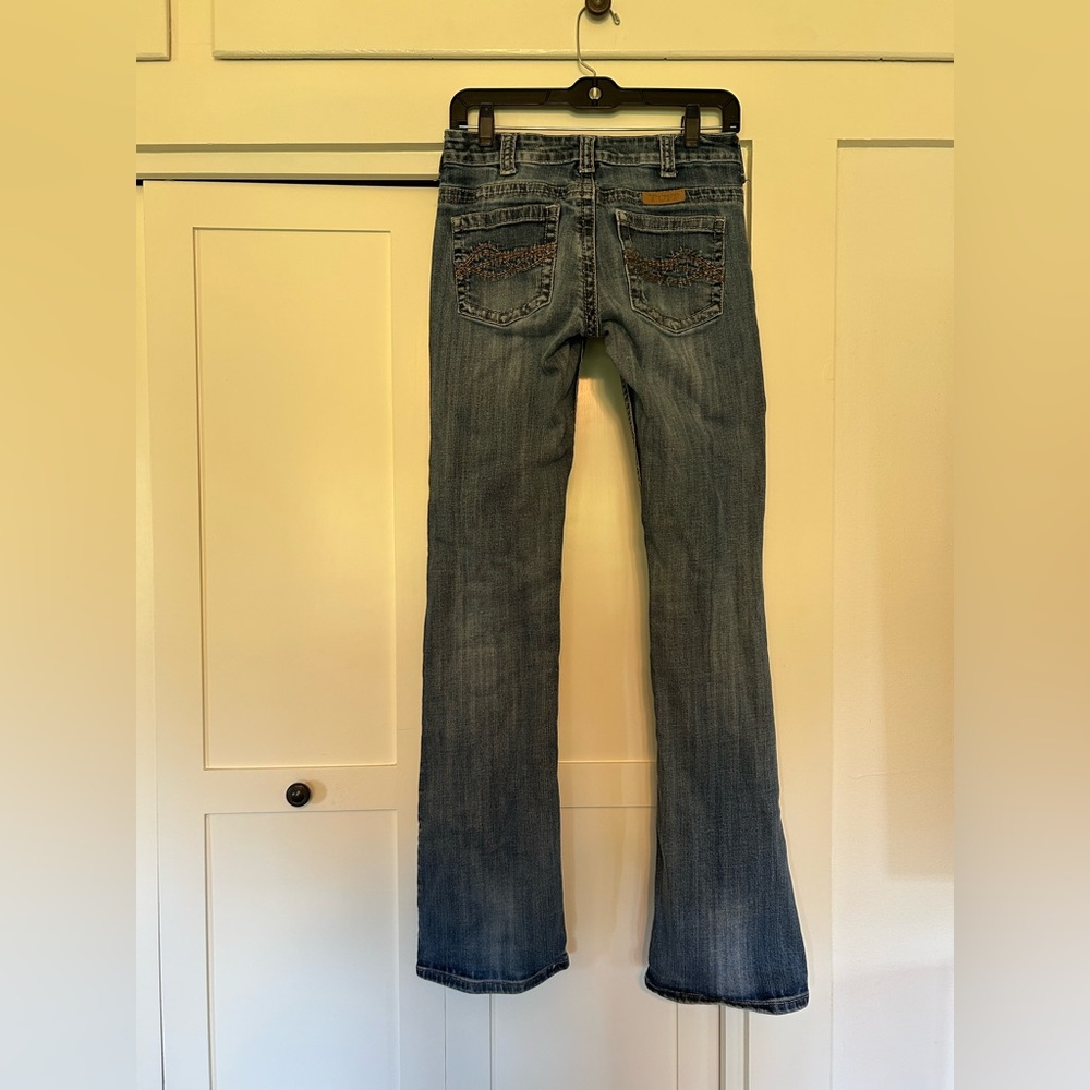 Cowgirl Tuff Women’s Dark Wash Bootcut Jeans - Picture 7 of 15